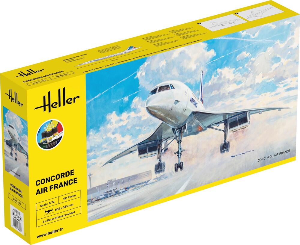 1/72 STARTER KIT Concorde Air France