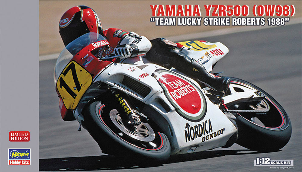1/12 Yamaha YZR500 Team Roberts 1988 Limited Edition