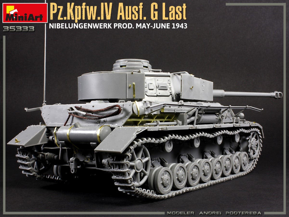 1/35 Pz.Kpfw.IV Ausf. G-Last/H-Early Nibelungenw. 2in1 Interior Kit