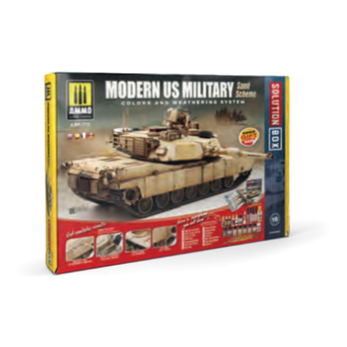 SOLUTION BOX 16 - Modern US Military Sand Scheme