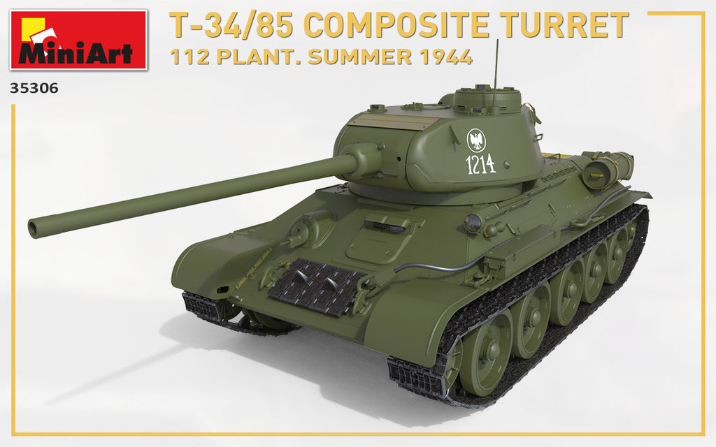 1/35 T-34/85 Composite Turret. 112 Plant. Summer 1944