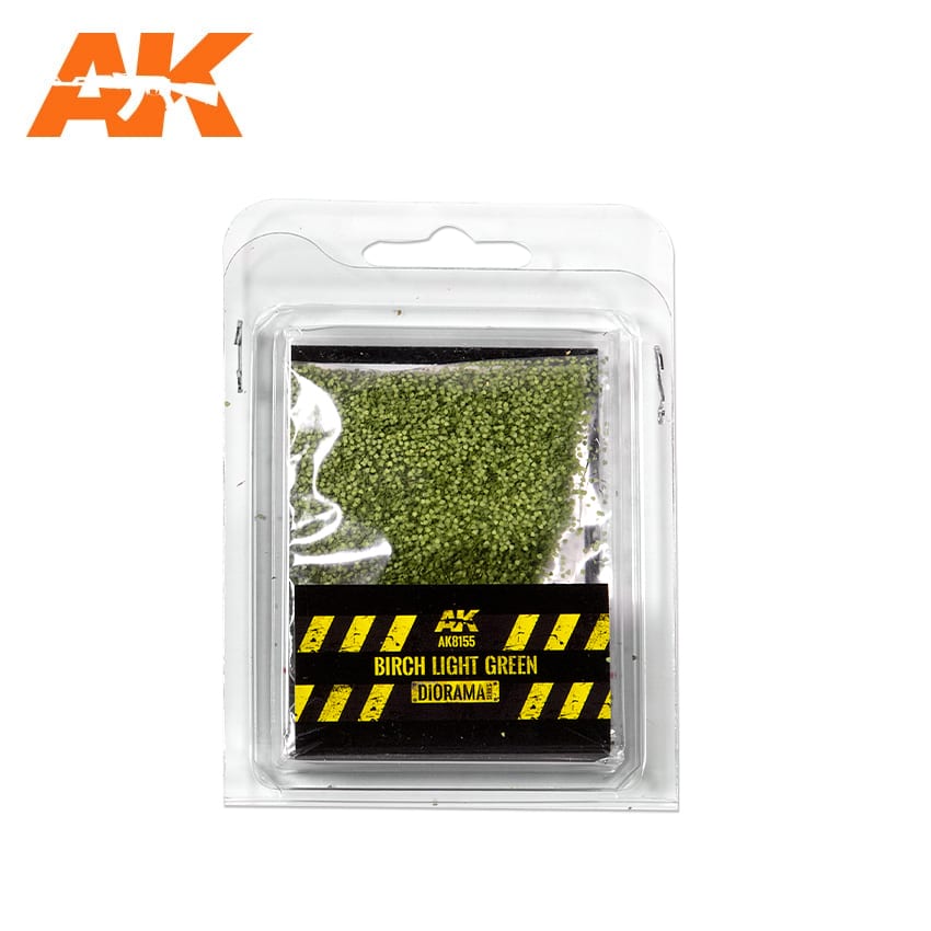 Birch Light Green Leaves - 28mm 1:72 (Bag 7gr)