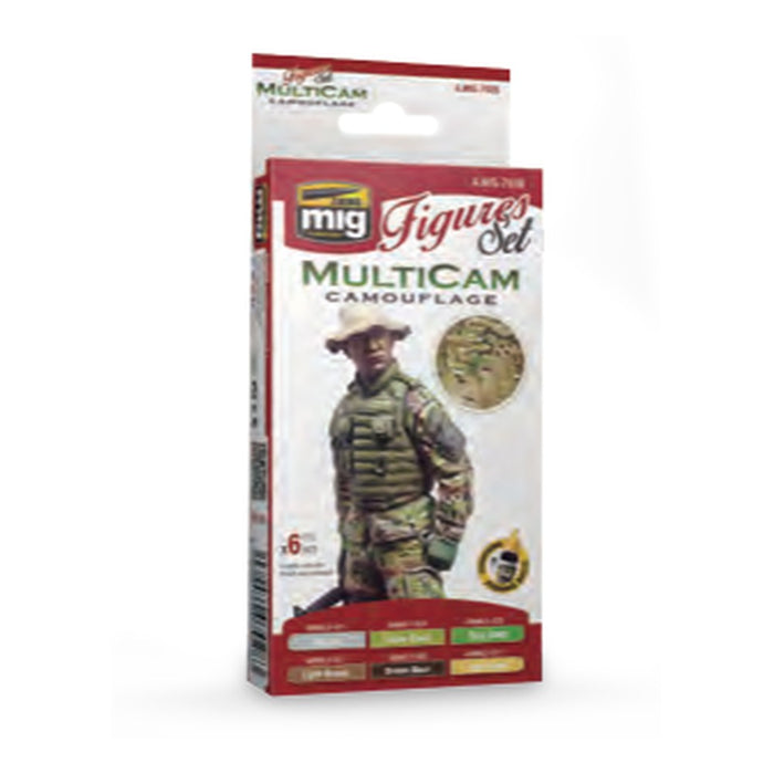 Multicam Camouflage Figures Set