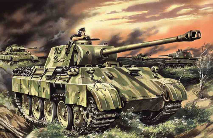 1/35 Pz.Kpfw.V Panther Ausf.D WWII German Tank