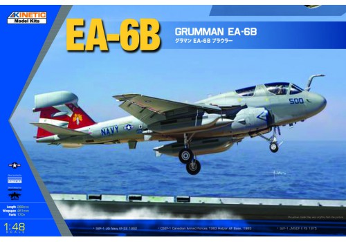 1/48 EA-6B (New Wing) Grumman Prowler