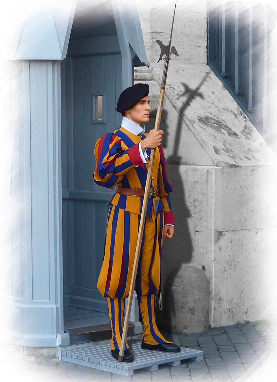 1/16 Vatican Swiss Guard