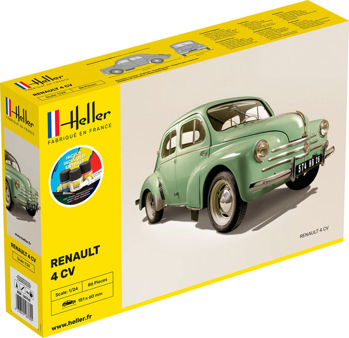 1/24 STARTER KIT Renault 4 CV