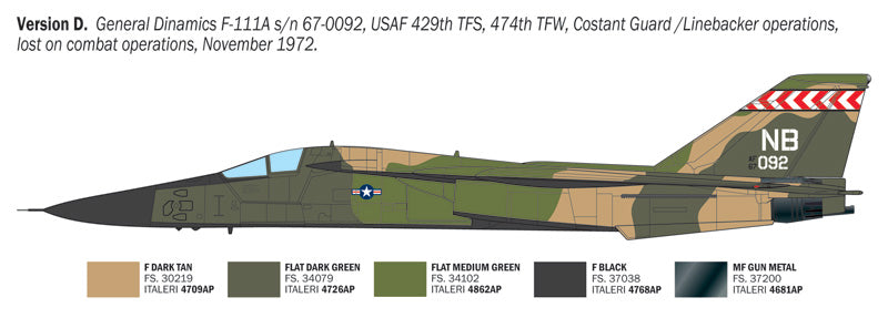 1/72 F-111A Aardvark