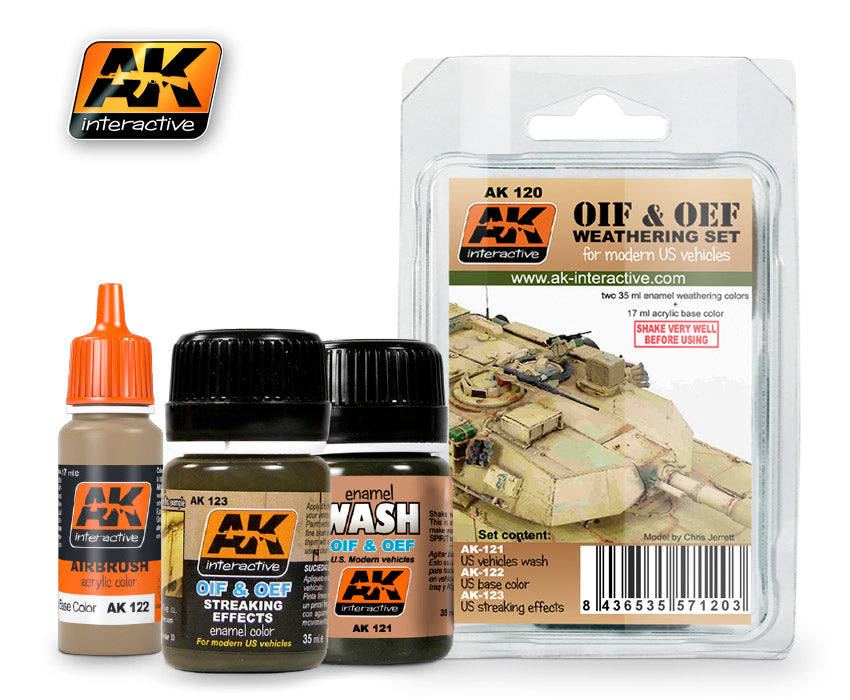 Oif & Oef - Us Vehicles Weathering Set