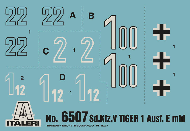 1/35 Pz.Kpfw.VI Tiger I Ausf.E Mid Production