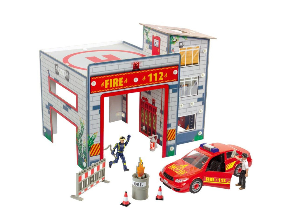 1/20 JUNIOR KIT Playset Fire Station
