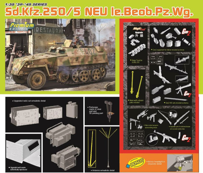 1/35 Sd.Kfz.250/5 NEU le.Beob.Pz.Wg.