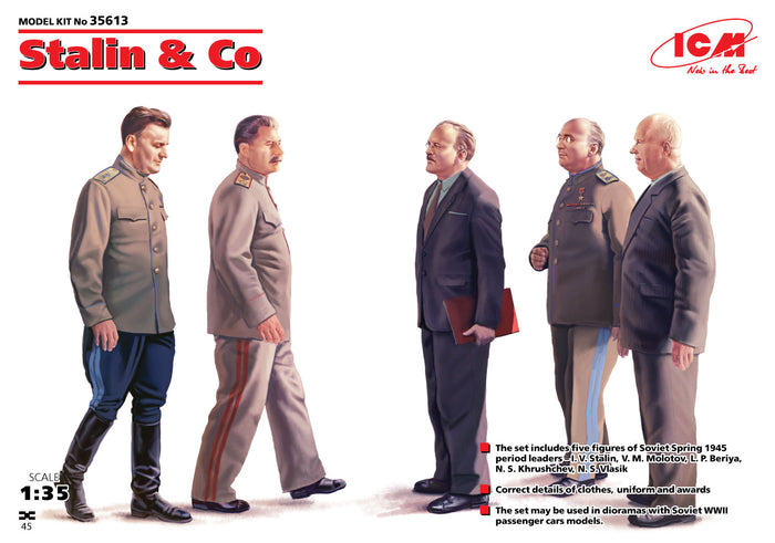 1/35 Stalin & Co (5 figures)