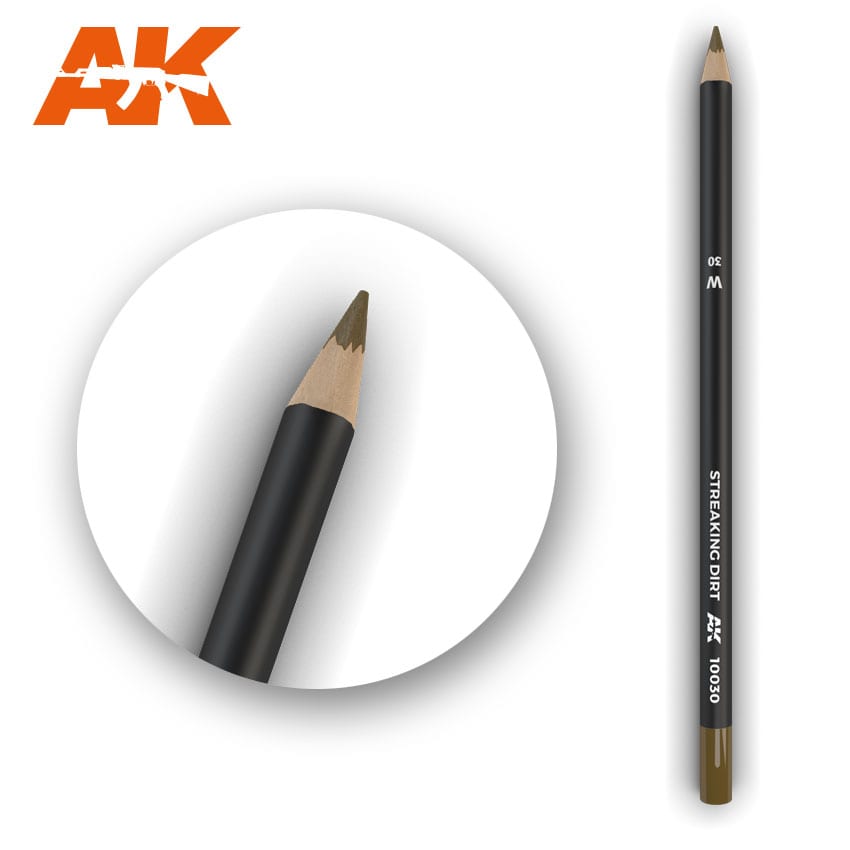 Watercolor Pencil Streaking Dirt (Box - 5 units)
