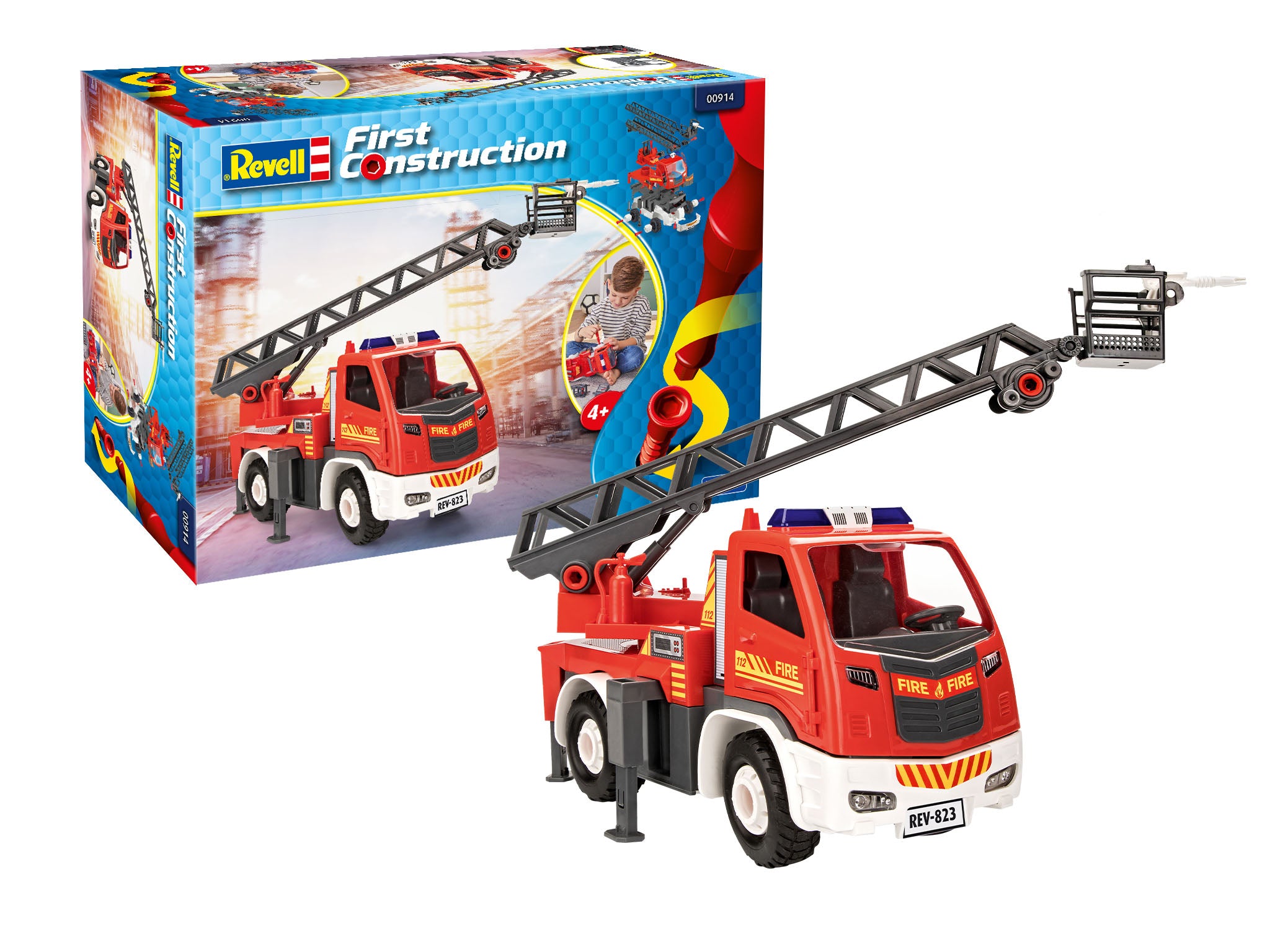 First Construction - Turntable Ladder Fire Truck