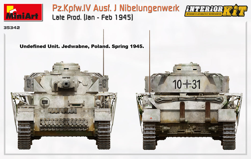 1/35 Pz.Kpfw.IV Ausf. J Nibelungenwerk Late Prod. (Jan - Feb 1945)