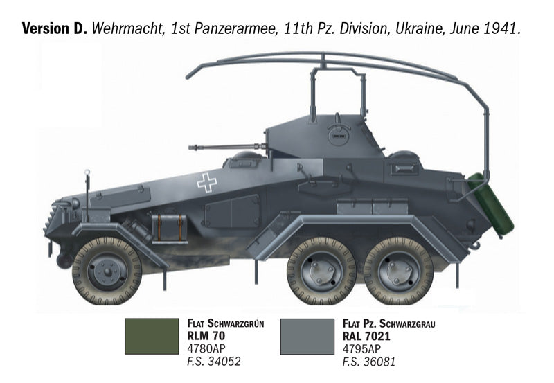 1/72 Sd.Kfz. 232. 6 Rad.