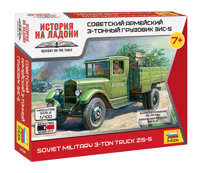 1/100 Soviet Military 3 Ton Truck