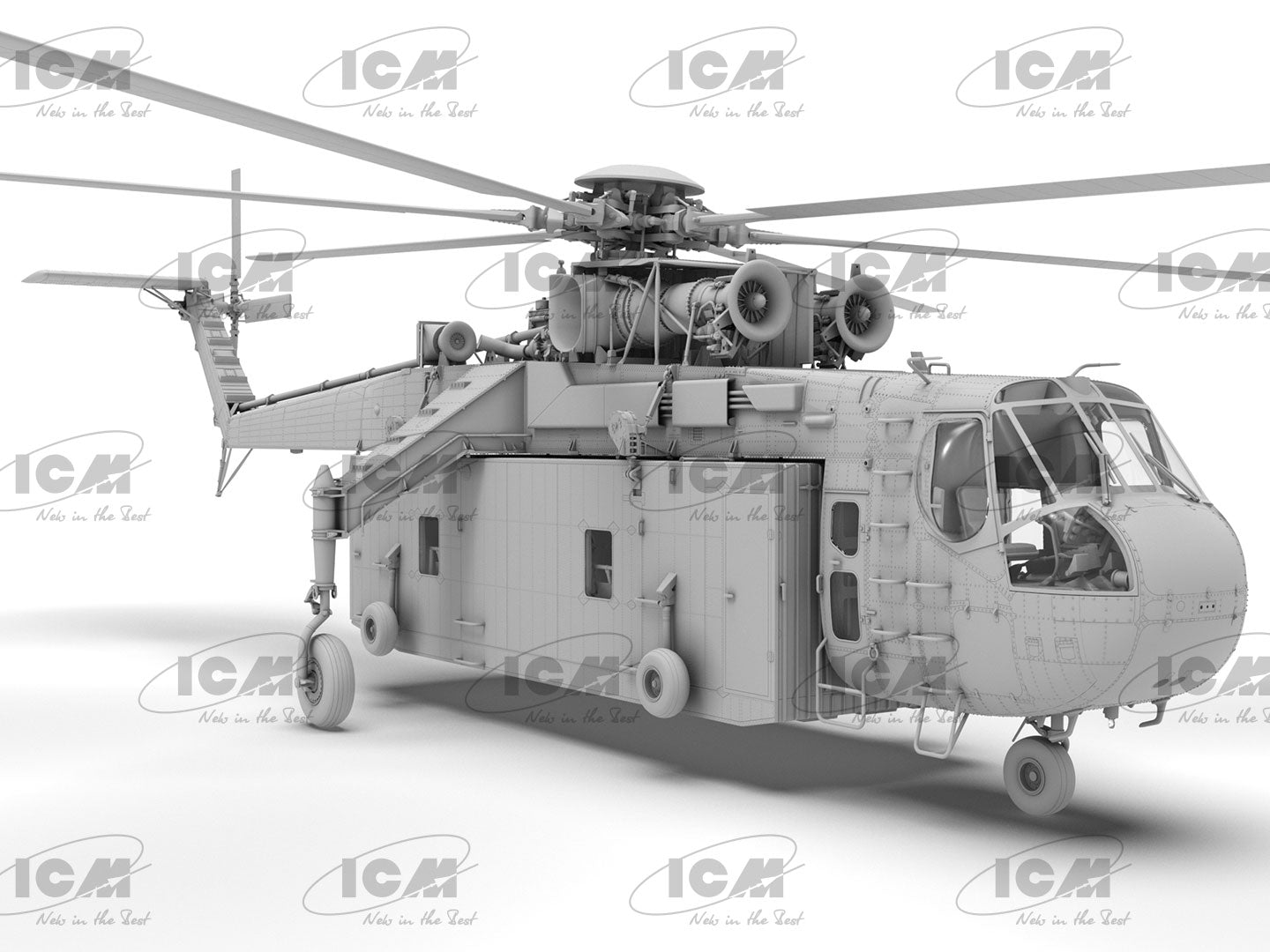 1/35 Sikorsky S-64E Skycrane with Universal Pod