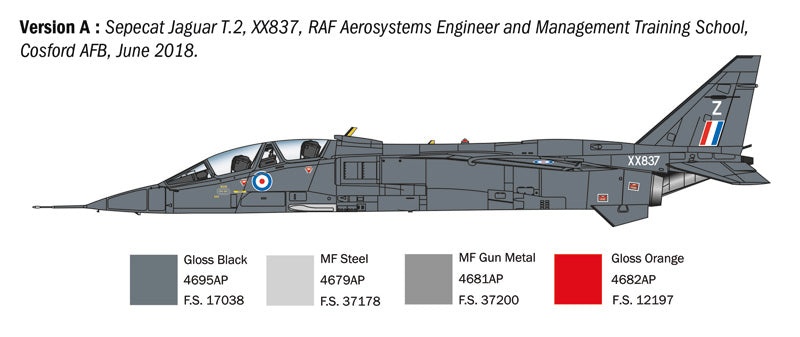 1/72 Jaguar T.2 R.A.F. Trainer