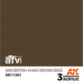 WWI British Khaki Brown Base
