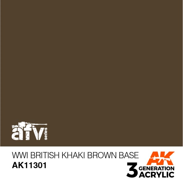 WWI British Khaki Brown Base