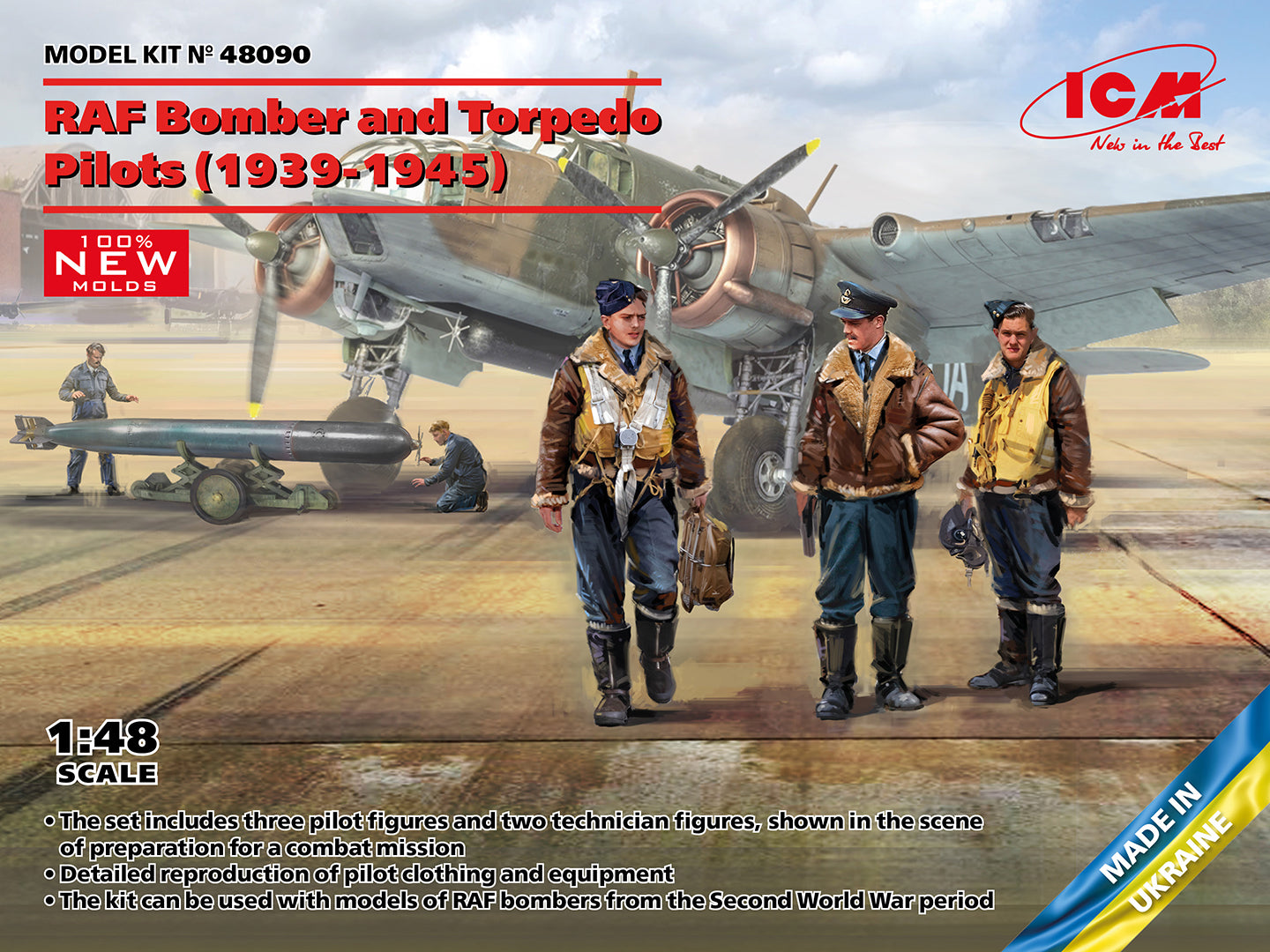 1/48 RAF Bomber and Torpedo Pilots (1939-1945)
