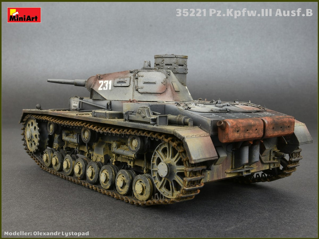1/35 Pz.Kpfw.3 Ausf.B w/Crew