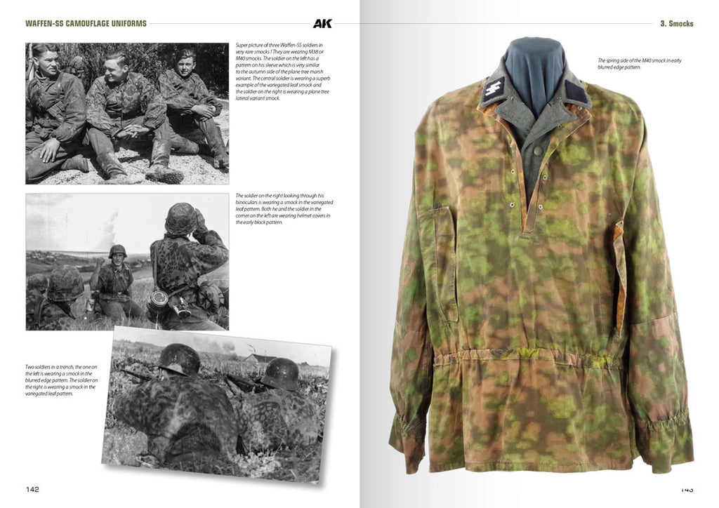 Waffen-SS Camouflage Uniforms - English