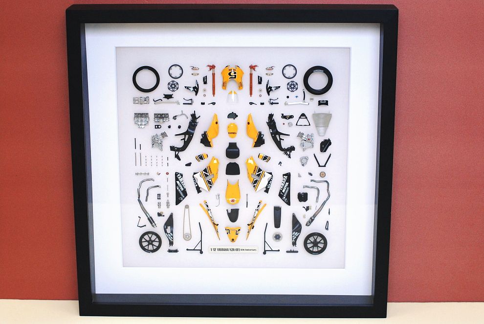 Quadro Moto Yamaha YZRM1 2005 Valentino Rossi