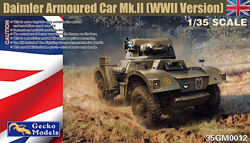 1/35 Daimler Armoured Car Mk.II (WWII Version)