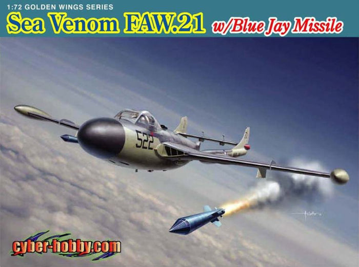 1/72 Sea Venom FAW.21 with Blue Jay Missile
