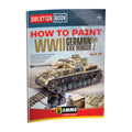 SOLUTION BOOK 19 - How to Paint WWII German D.A.K .Vehicles ENGLISH, CASTELLANO, FRANAIS, DEUTSCH
