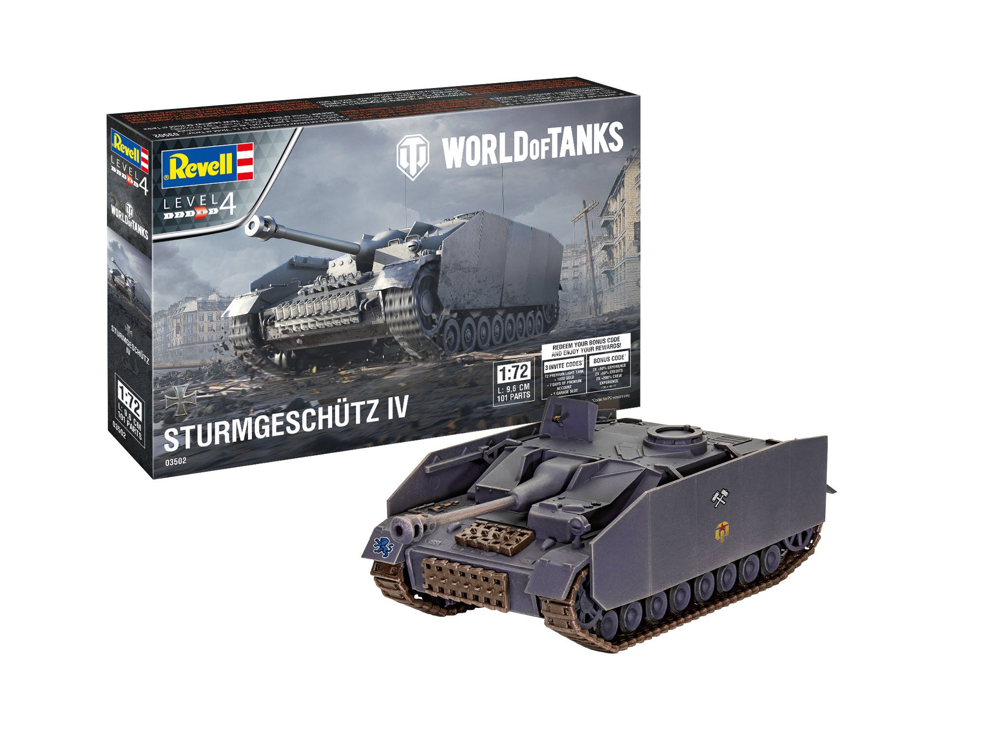 1/72 World of Tanks: Sturmgeschutz IV