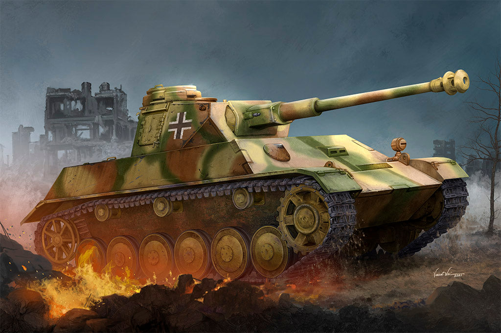 1/35 German Pz.Kpfw.III/IV auf Einheitsfahrgestell (Small Turret)
