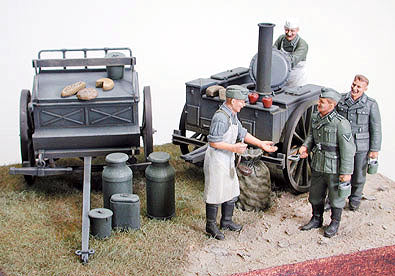 1/35 German Field Kitchen Scenary