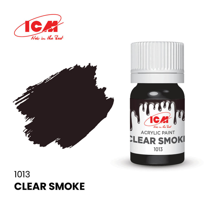ACRYLIC PAINT Clear Smoke 12 ml