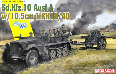 1/35 Sd.Kfz.10 + 10.5cm le.FH.18/40 (Smart Kit)