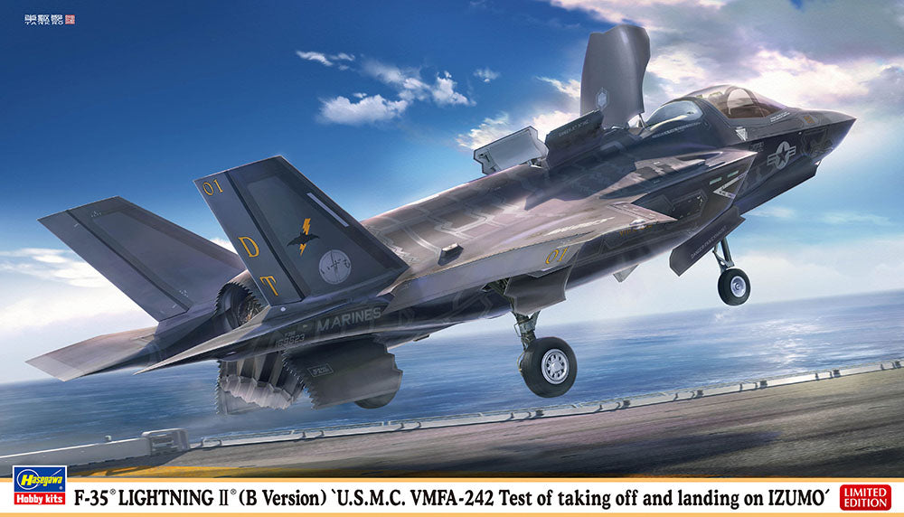 1/72 F-35 Lightning II (B Version) "U.S.M.C. VMFA-242 Test of taking off and landing on Izumo"