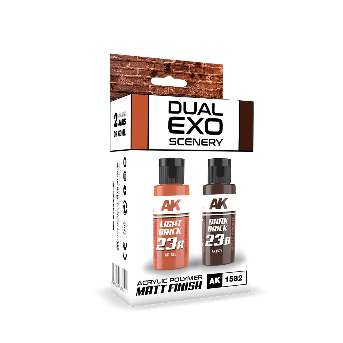LIGHT BRICK & DARK BRICK DUAL EXO Set