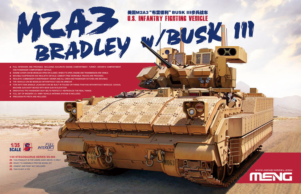 1/35 U.S. Infantry Fighting Vehicle M2A3 Bradley with Busk III