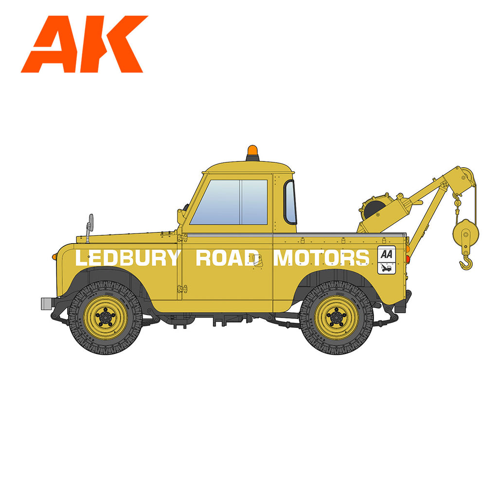 1/35 Land Rover 88 Series IIA -Crane / Tow Truck