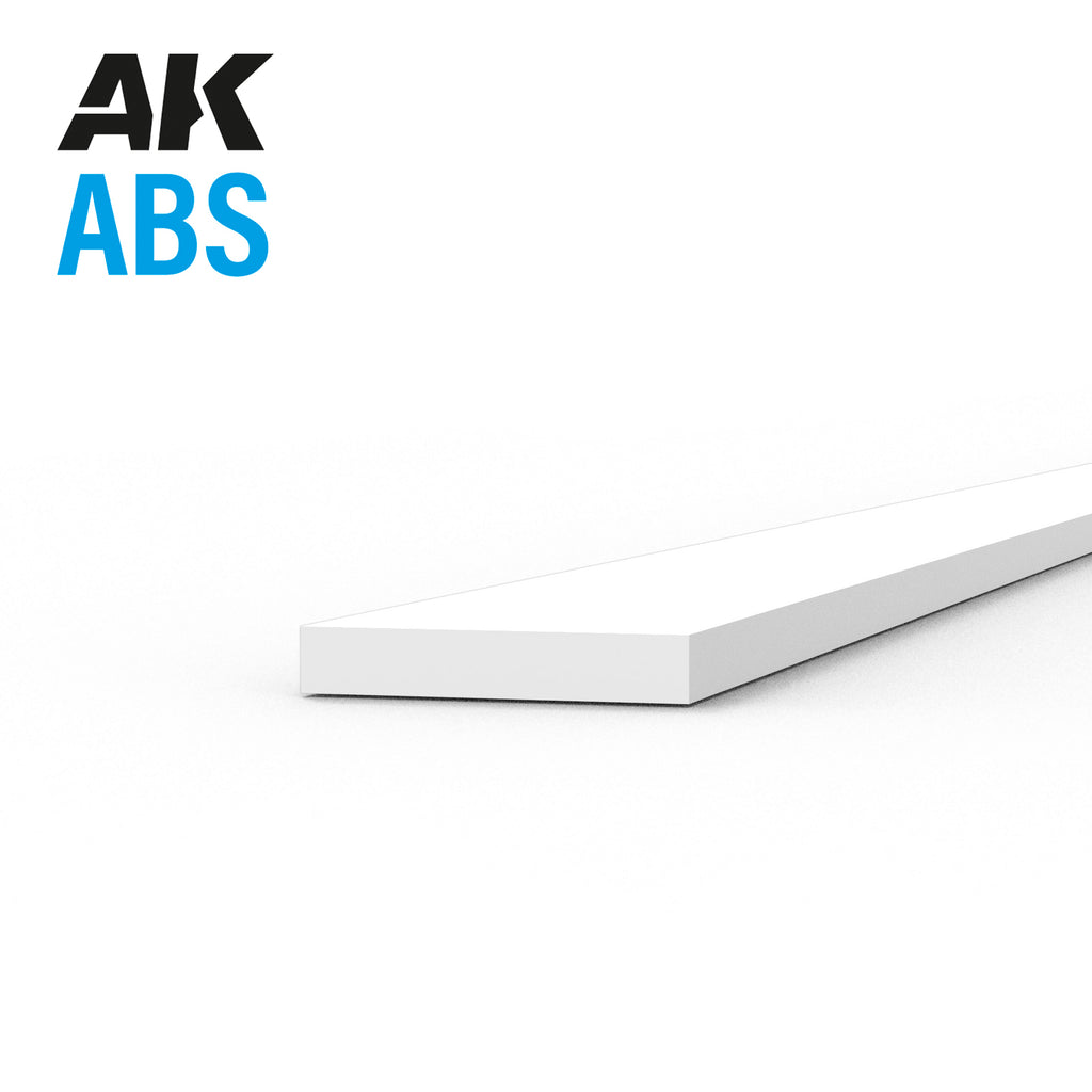 Strips 0.50 x 3.00 x 350mm - ABS STRIP