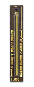 Brass Pipes 1,2 mm 5 Units