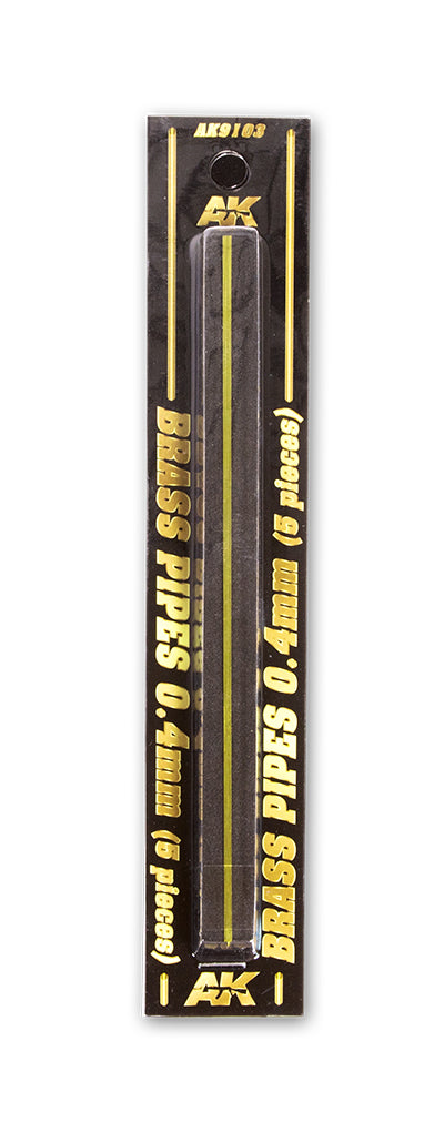 Brass Pipes 0,4 mm 5 Units
