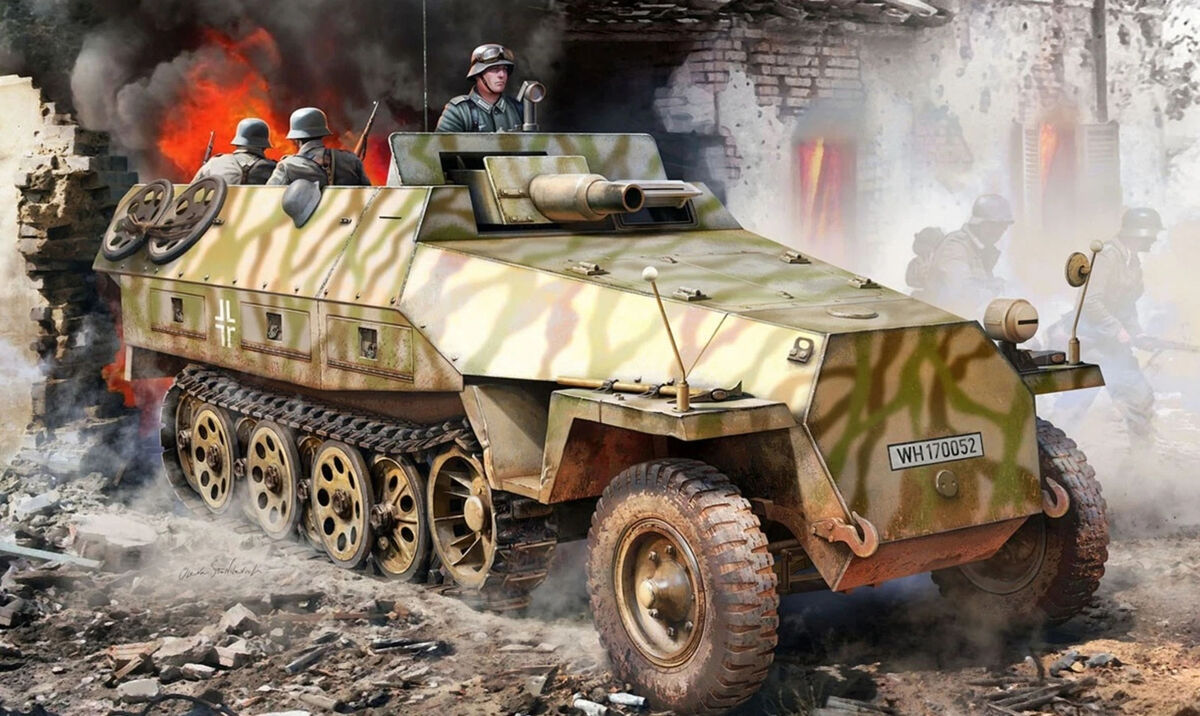 1/35 Sd.Kfz.251/9 Ausf.D mit 7.5cm Kanone 37