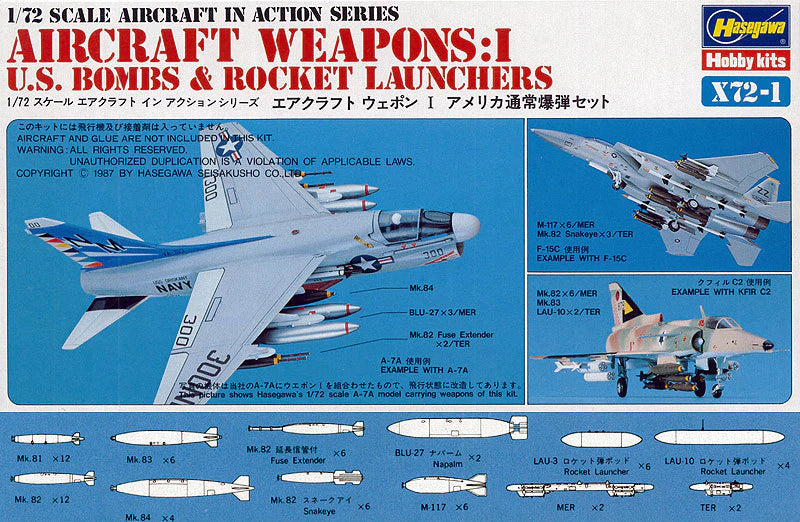 1/72 Aircraft Weapons set I