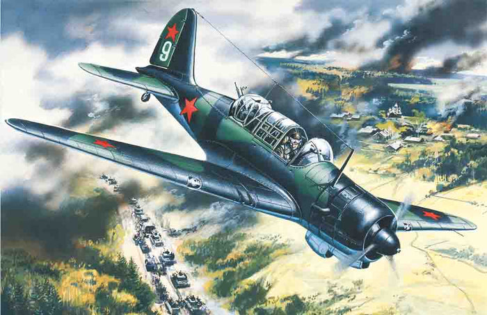 1/72 Su-2R WWII Soviet Reconnaissance Plane