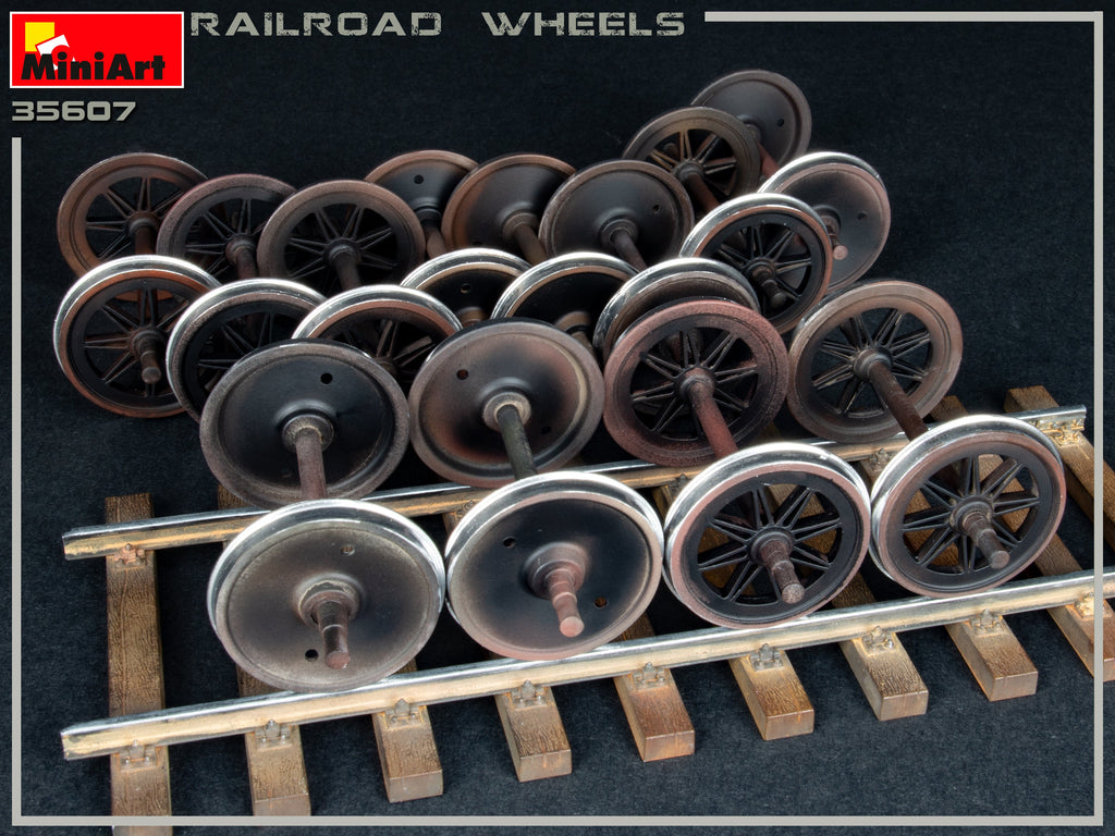 1/35 Railroad Wheels