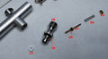 O-Ring Crown for Vermilion Bird 0.3mm Airbrush